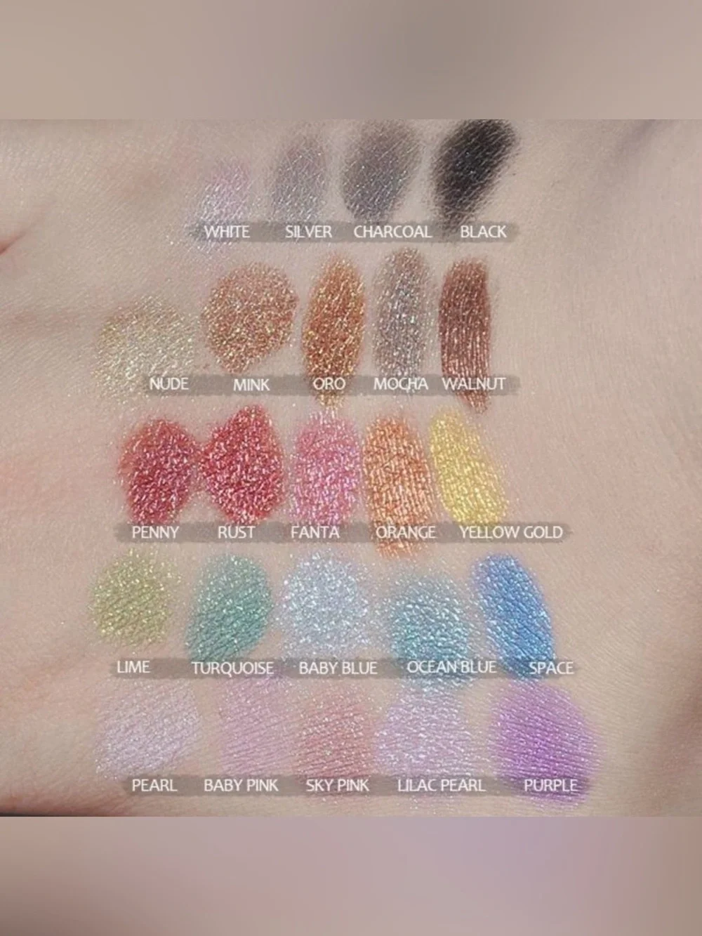 NWT NYX Ultra Pearl Mania Loose Powder Eye Shadow - Baby Pink Pearl LP11